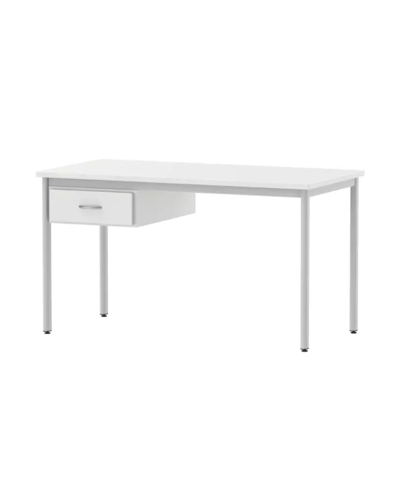 4-leg teacher table with 1 drawer