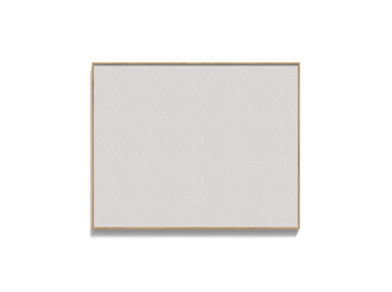 Wood noticeboard