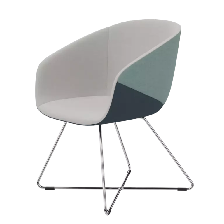 Upholstered armchair