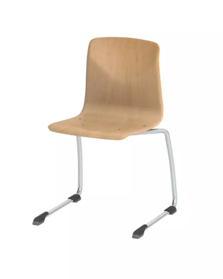 C-shape chair 7307 for canteens
