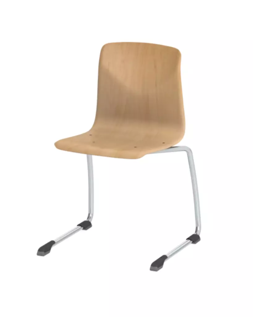 C-shape chair 7307 for canteens