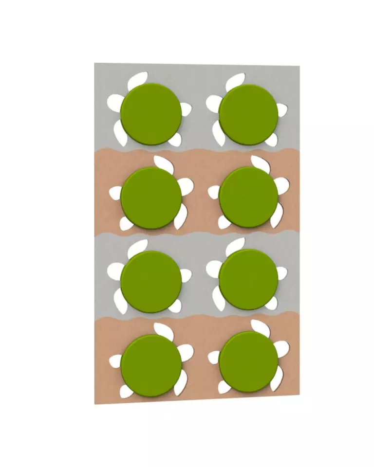 Cushion wall Turtles
