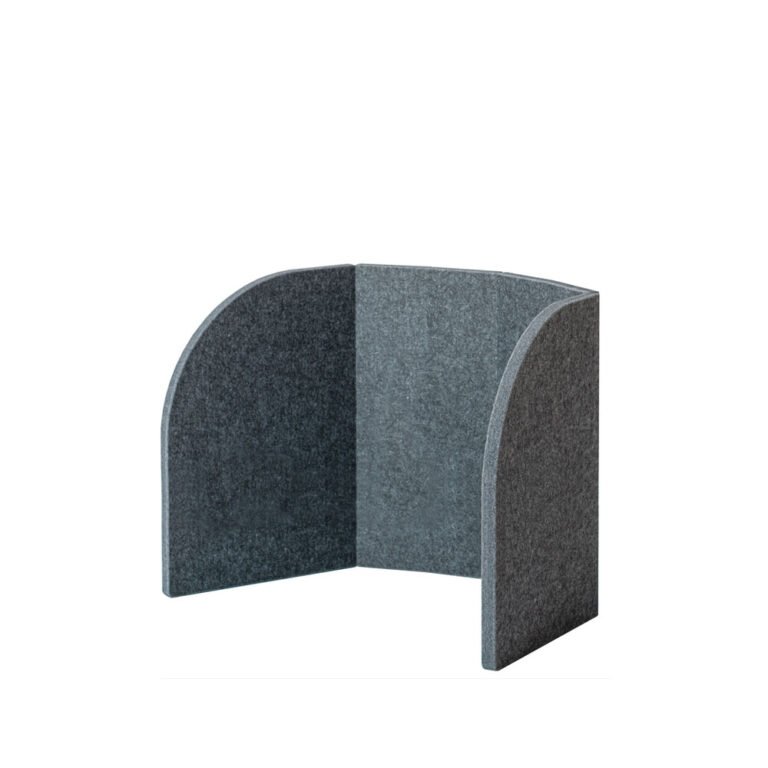 Acoustic desk screen 54 × 50 cm