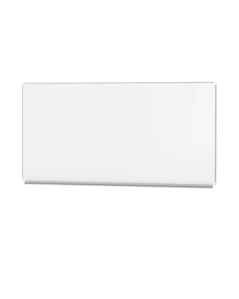 White steel wall board