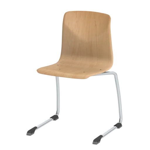 C-shape chair 7307 for classrooms