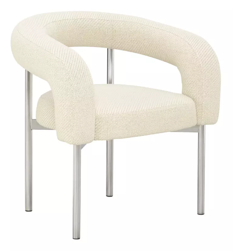 BOA chair with steel legs