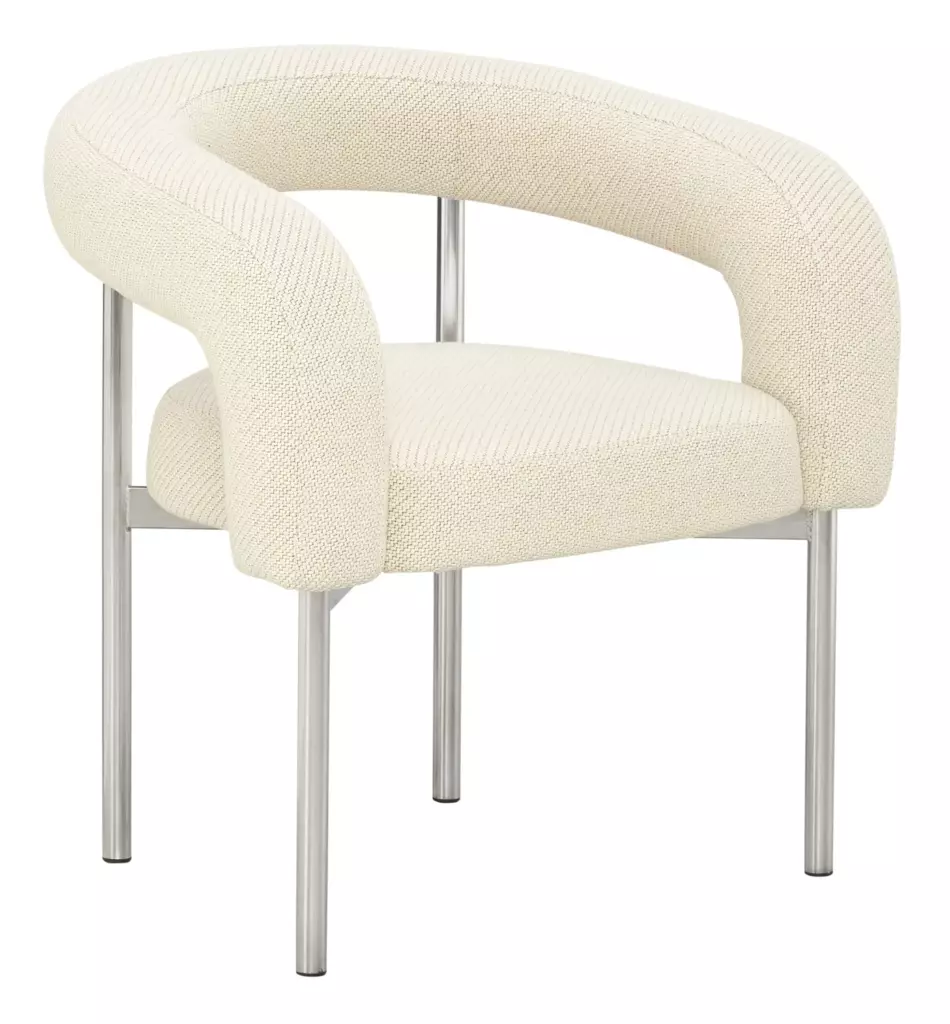 BOA chair with steel legs