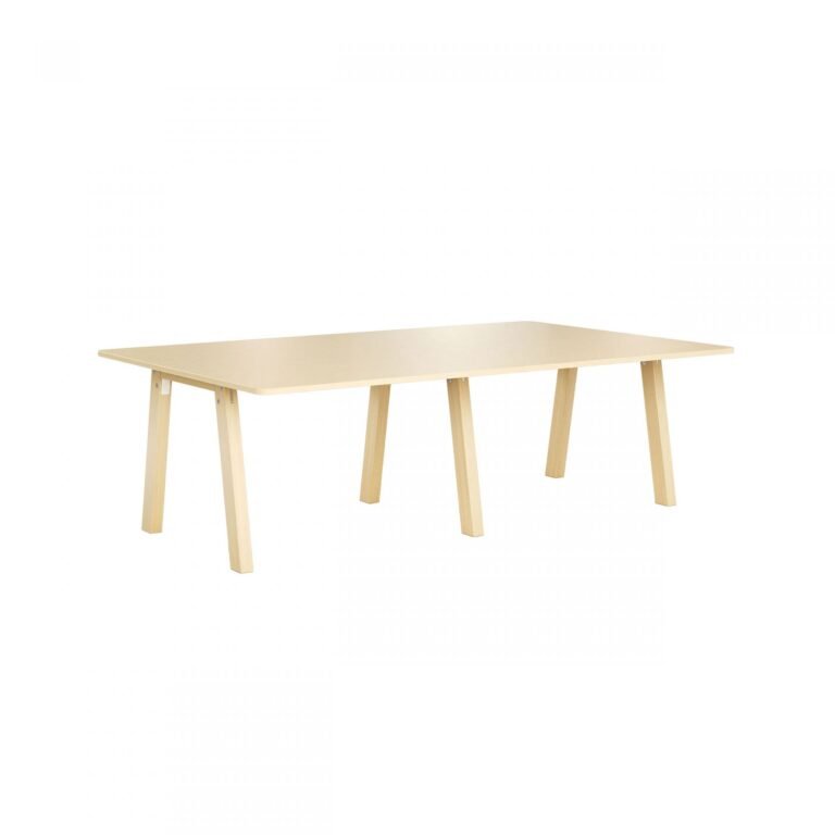 Collaborate, wood meeting table