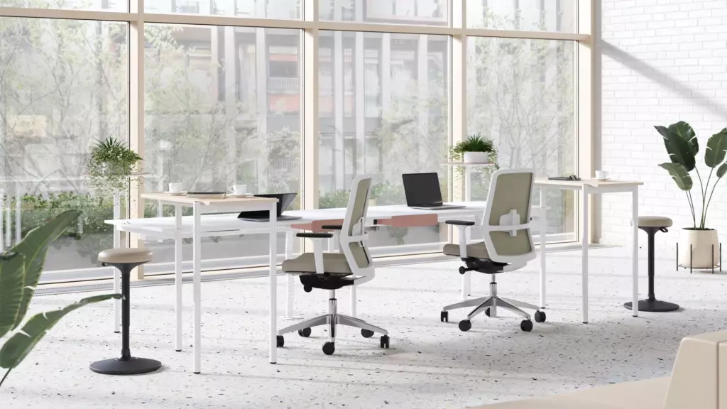 ZEDO, flexible desk system
